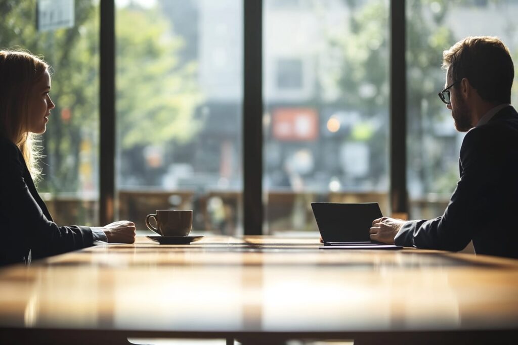 Private broker and advisor conversation representing off-market lot channels in Greater Vancouver