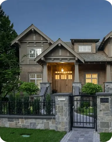 Wolfe custom home project in Vancouver