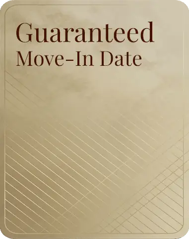 Guaranteed move-in date for your custom home